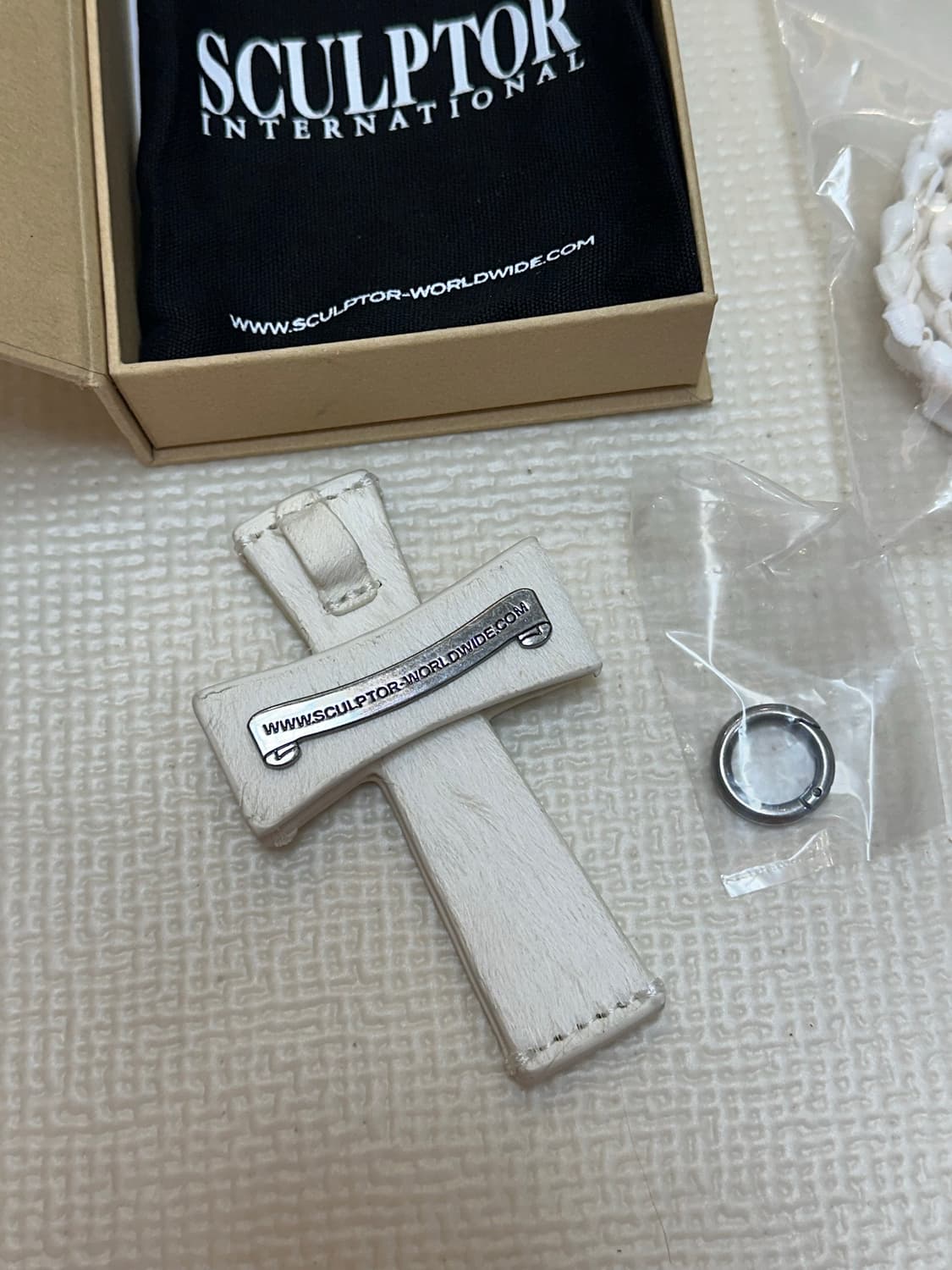 스컬프터 Cross Hair On Strap Wallet White 상품이미지5