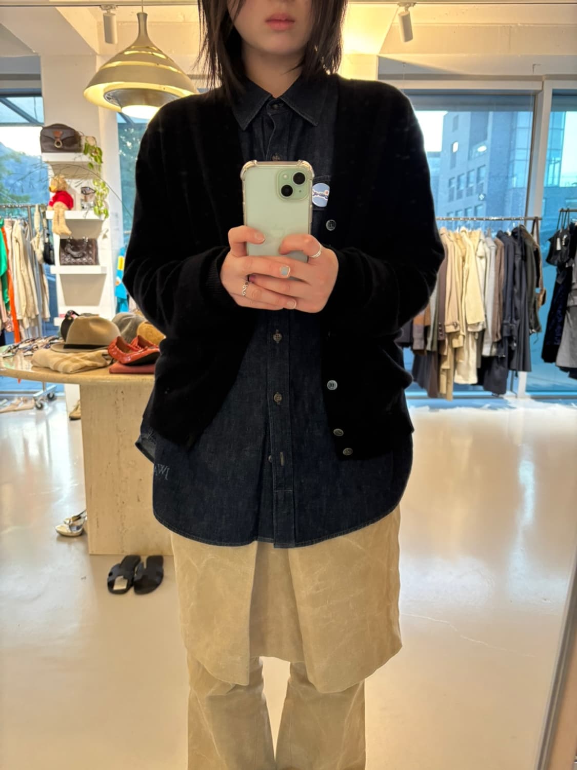 Takashimaya Cashmere Cardigan 상품이미지1