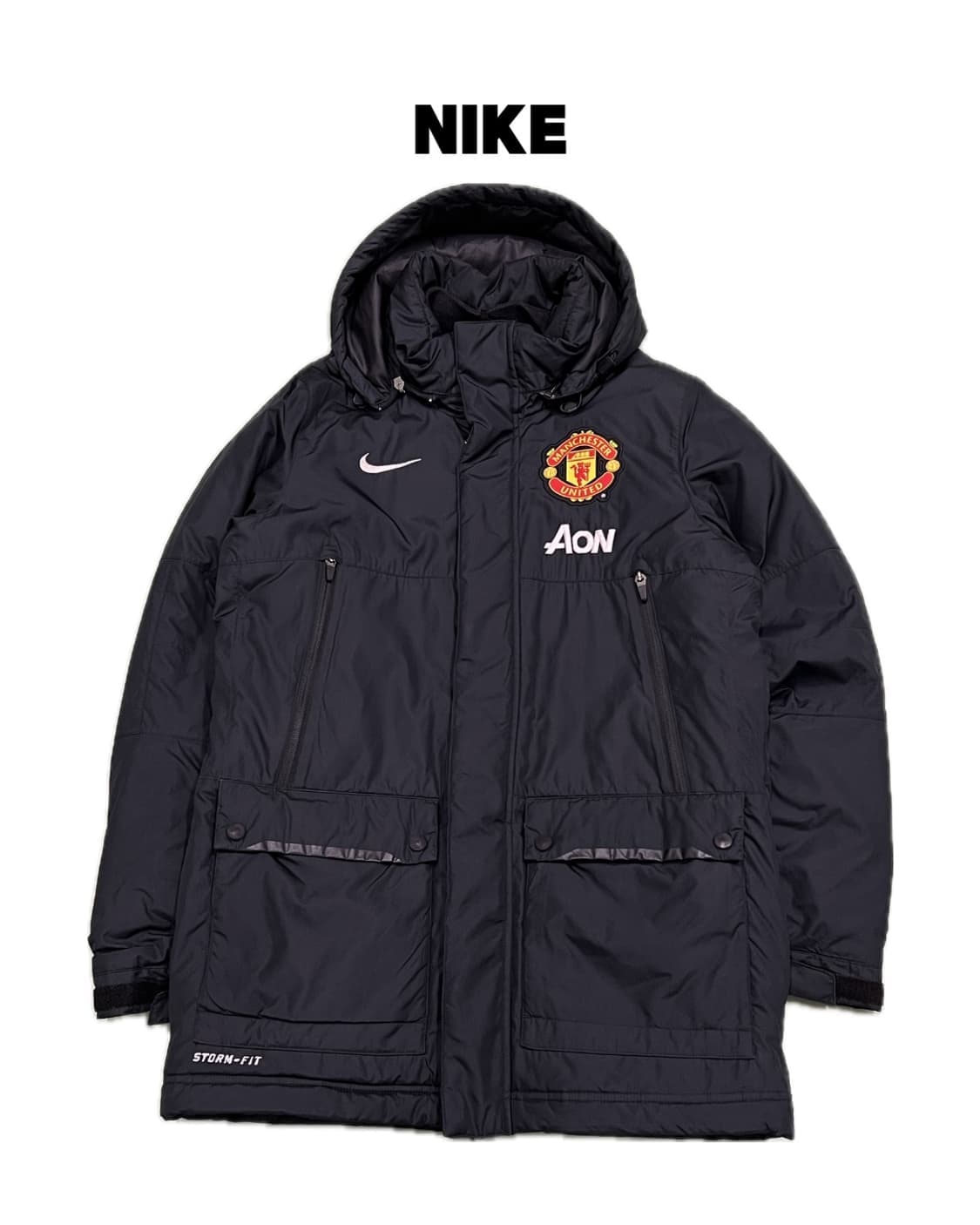 (S) 나이키 올드스쿨 맨유 AON 스톰핏 솜 패딩 자켓 상품이미지1