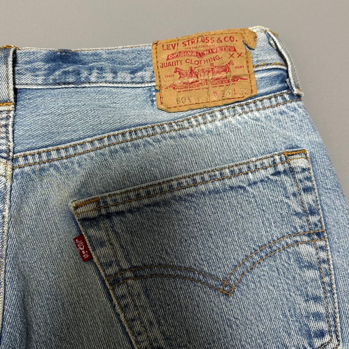 [33인치]리바이스 501 00s 발렌시아 USA 데님 상품이미지7