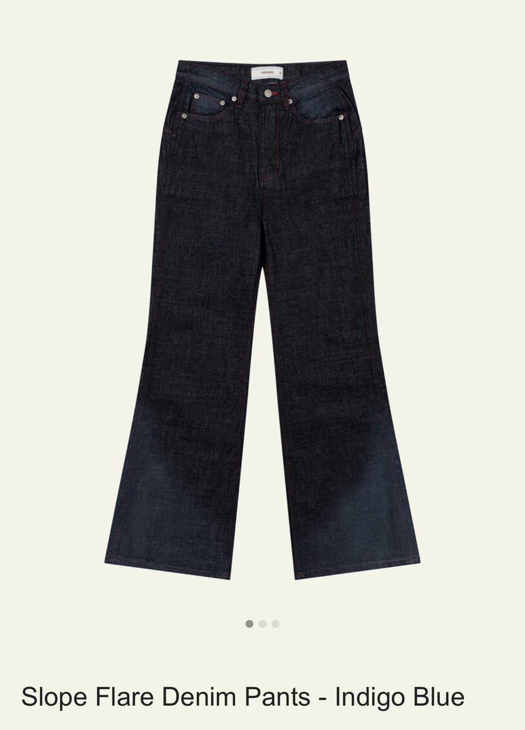웨이비니스 플레어 데님 인디고 블루(2) 상품이미지1