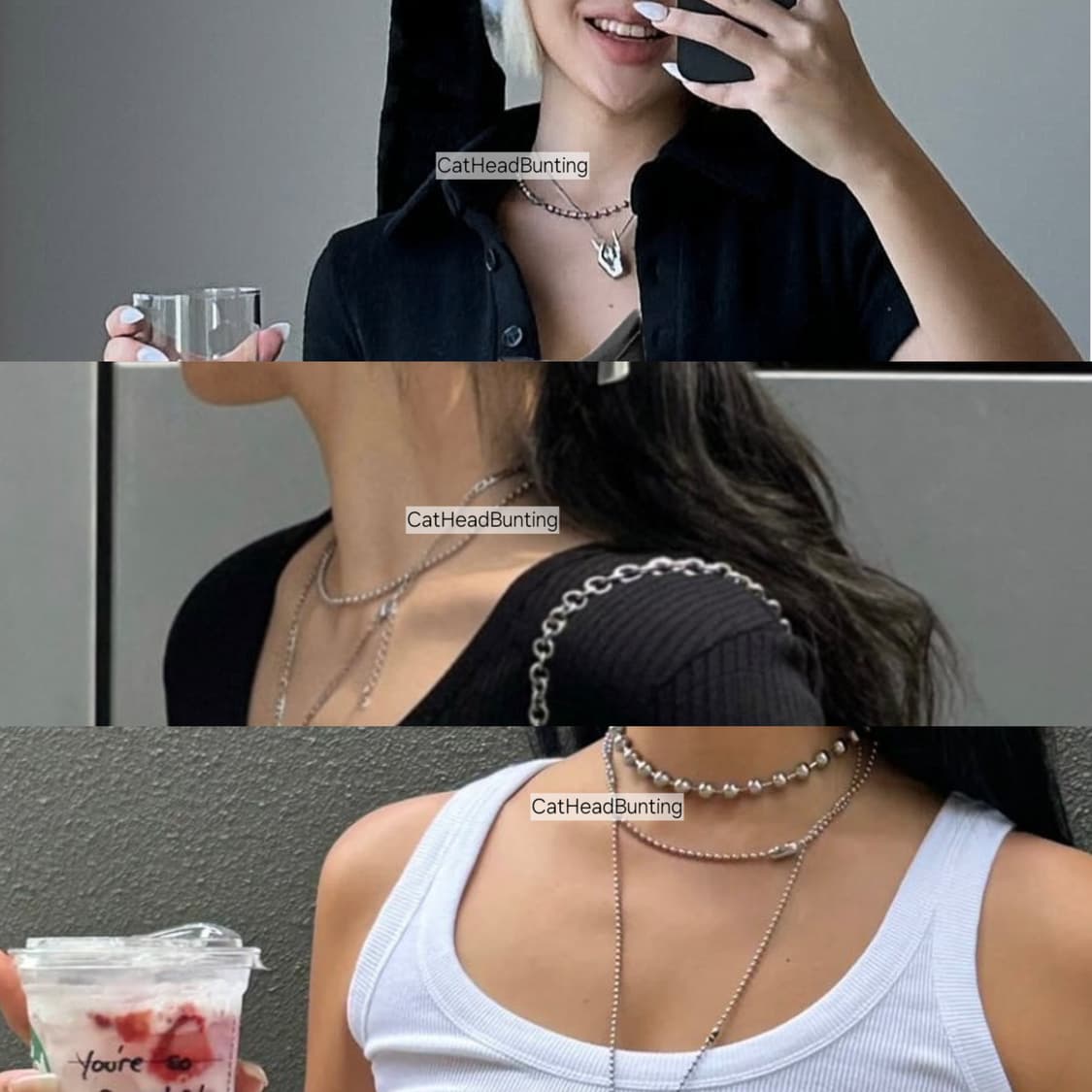 *ODOR MADE* FOUNDᐝ army necklace 볼체인 목걸이 상품이미지3