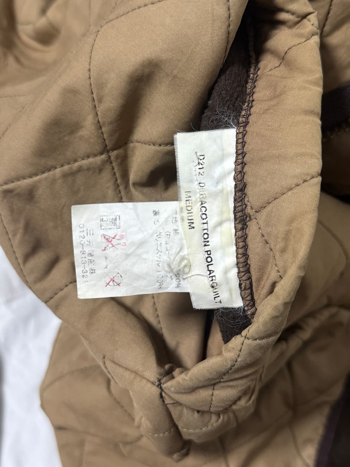 바버 duracotton 퀼팅 플리스 자켓 상품이미지10