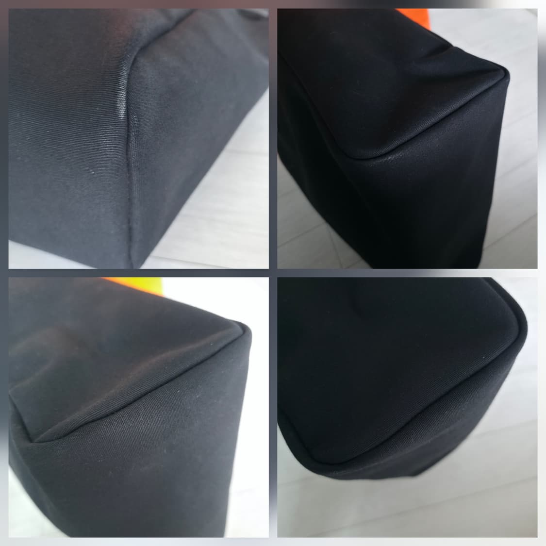 에르메스 에르백39 에르백mm 캔버스 블랙 숄더백 상품이미지5