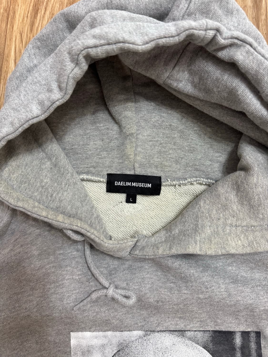 스테레오 바이널즈 X 대림미술관 닉나이트 후드티 L 상품이미지3