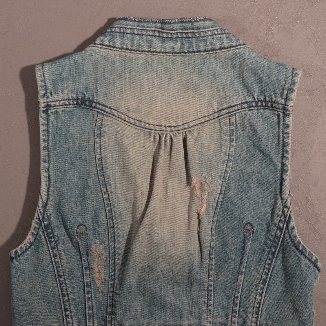 O'2nd Y2K DENIM VEST 상품이미지6
