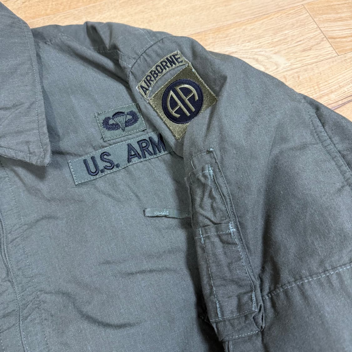 미군 오리지날 00s CVC 탱커 자켓 L/L 상품이미지4