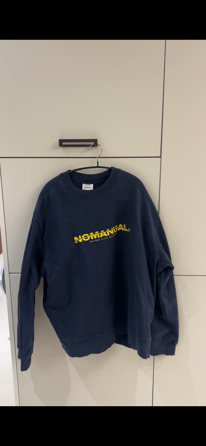 노메뉴얼 맨투맨 상품이미지1