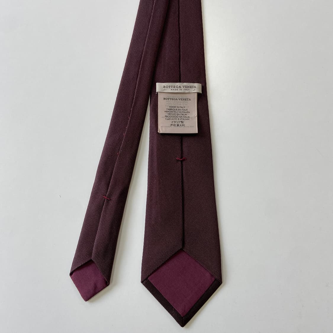 보테가베네타(BOTTEGA VENETA) 명품 정품 넥타이7.8cm 상품이미지2