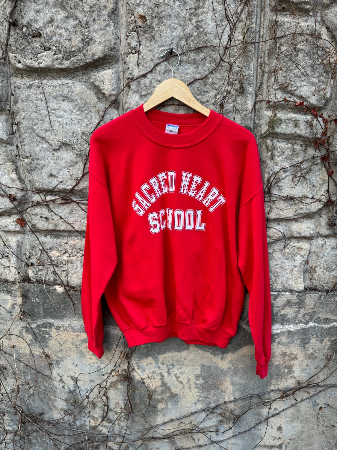 00s 길단 빈티지 프린팅 스웻 셔츠 맨투맨 레드 m 상품이미지1