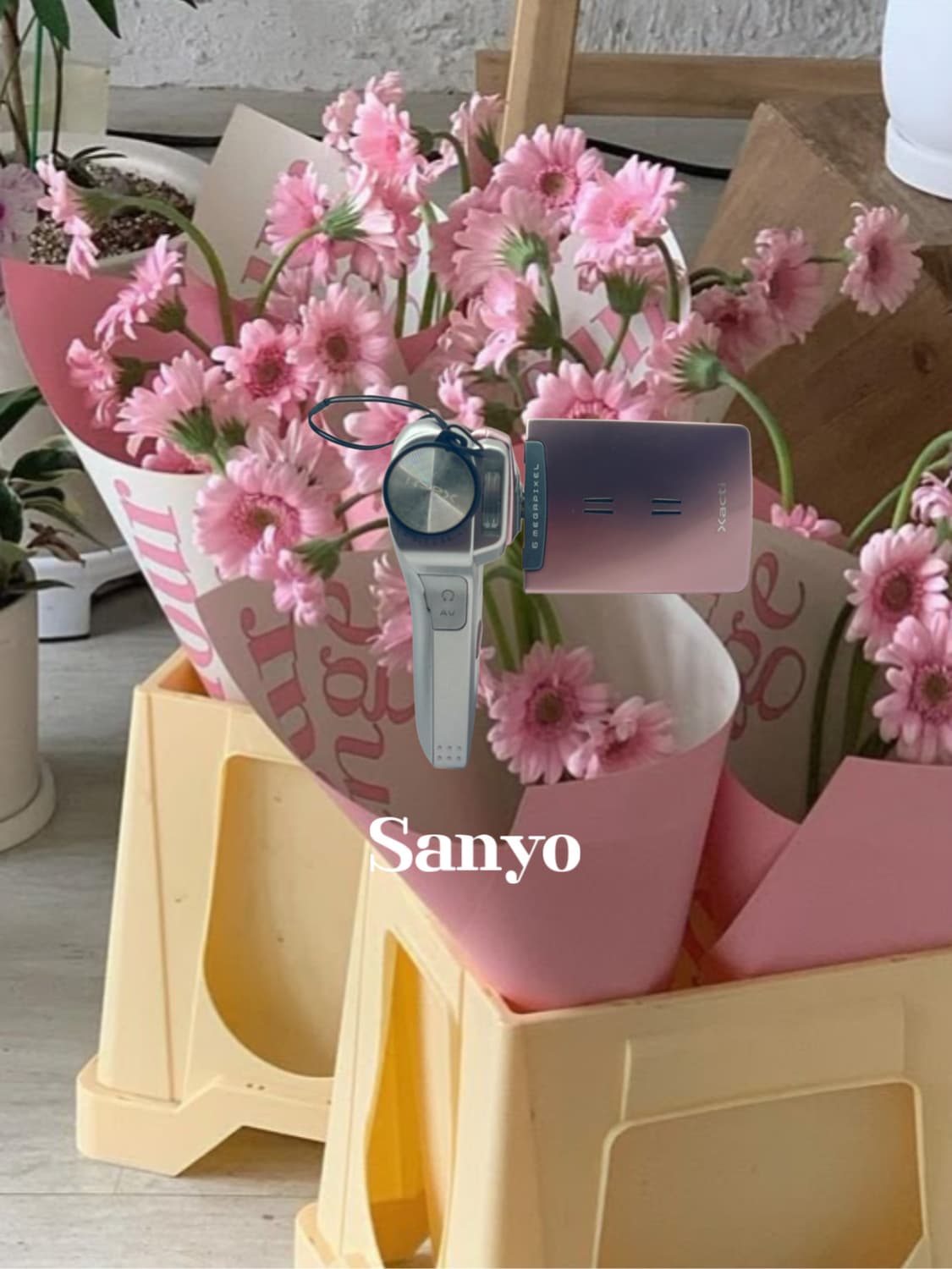 산요 작티 cg6 핑크 빈티지디카 캠코더 상품이미지1