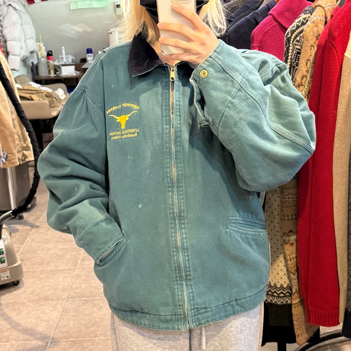 [NO.9] VTG 카라 워크자켓 상품이미지1