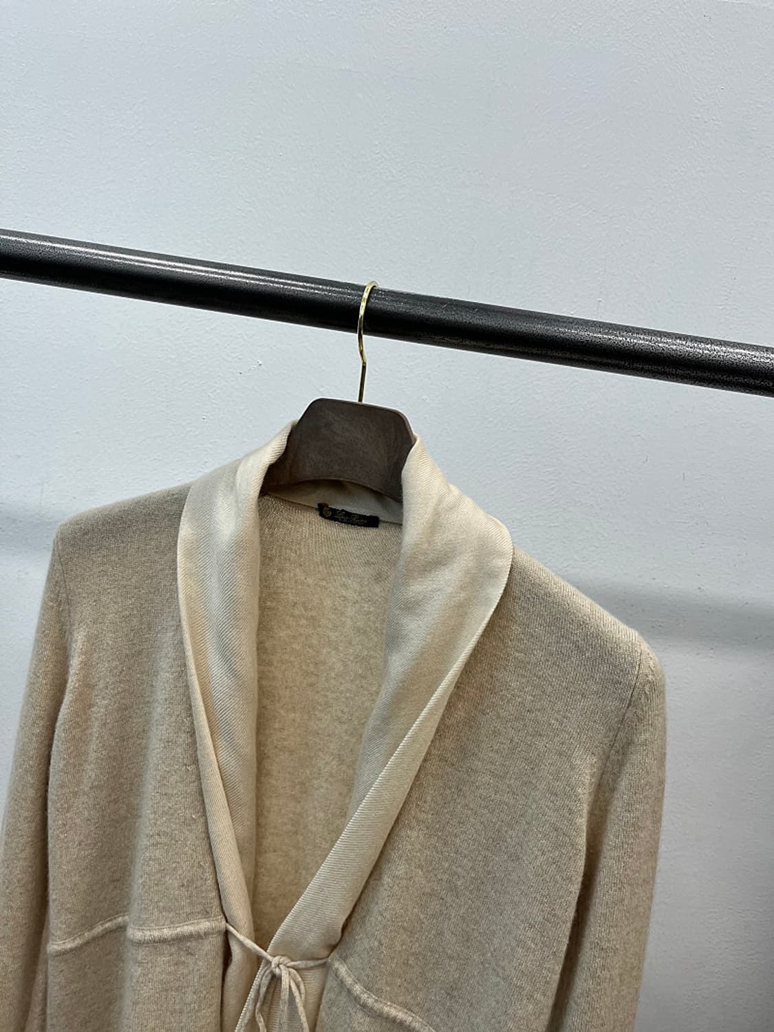 여) 로로피아나 스트랩 캐시미어 가디건  상품이미지3