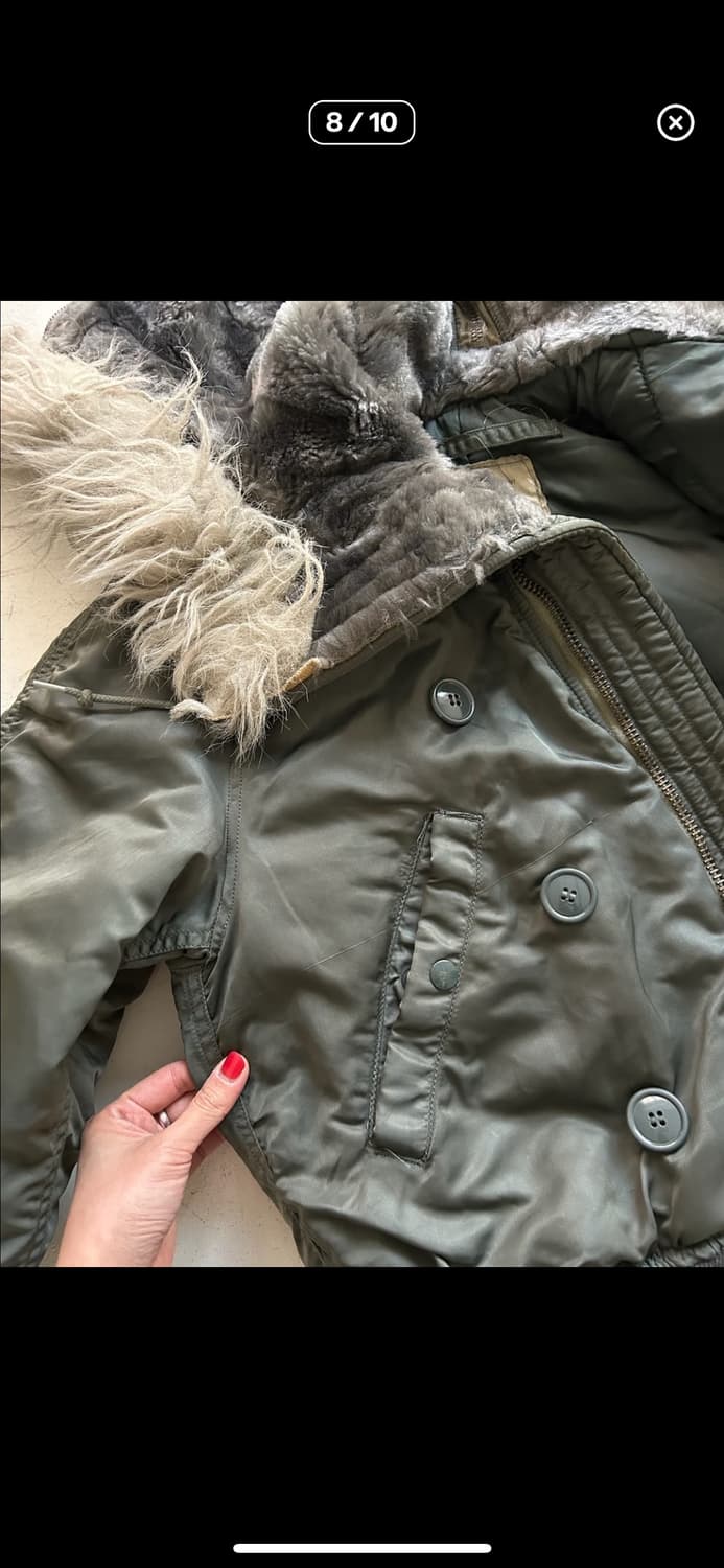 70‘s U.S Air force N-2B Flight Jacket 상품이미지8