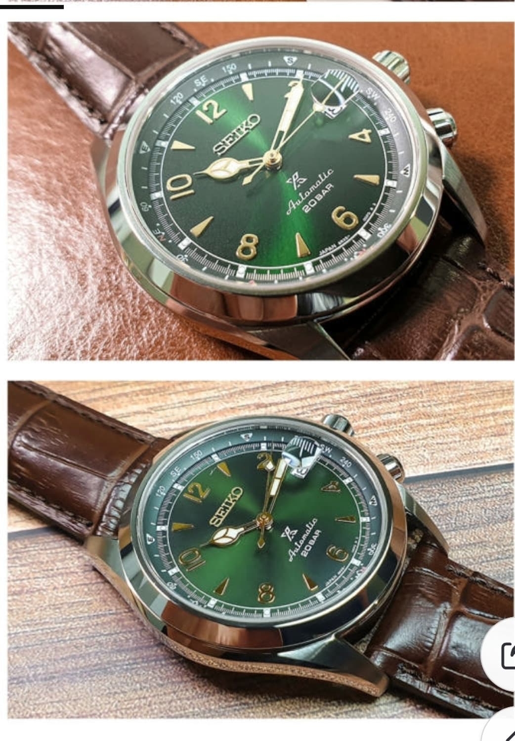 세이코 알피니스트 spb121 녹판 상품이미지3