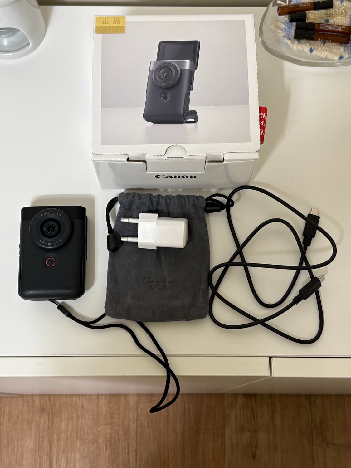 캐논 파워샷V10 브이로그용 카메라 상품이미지1