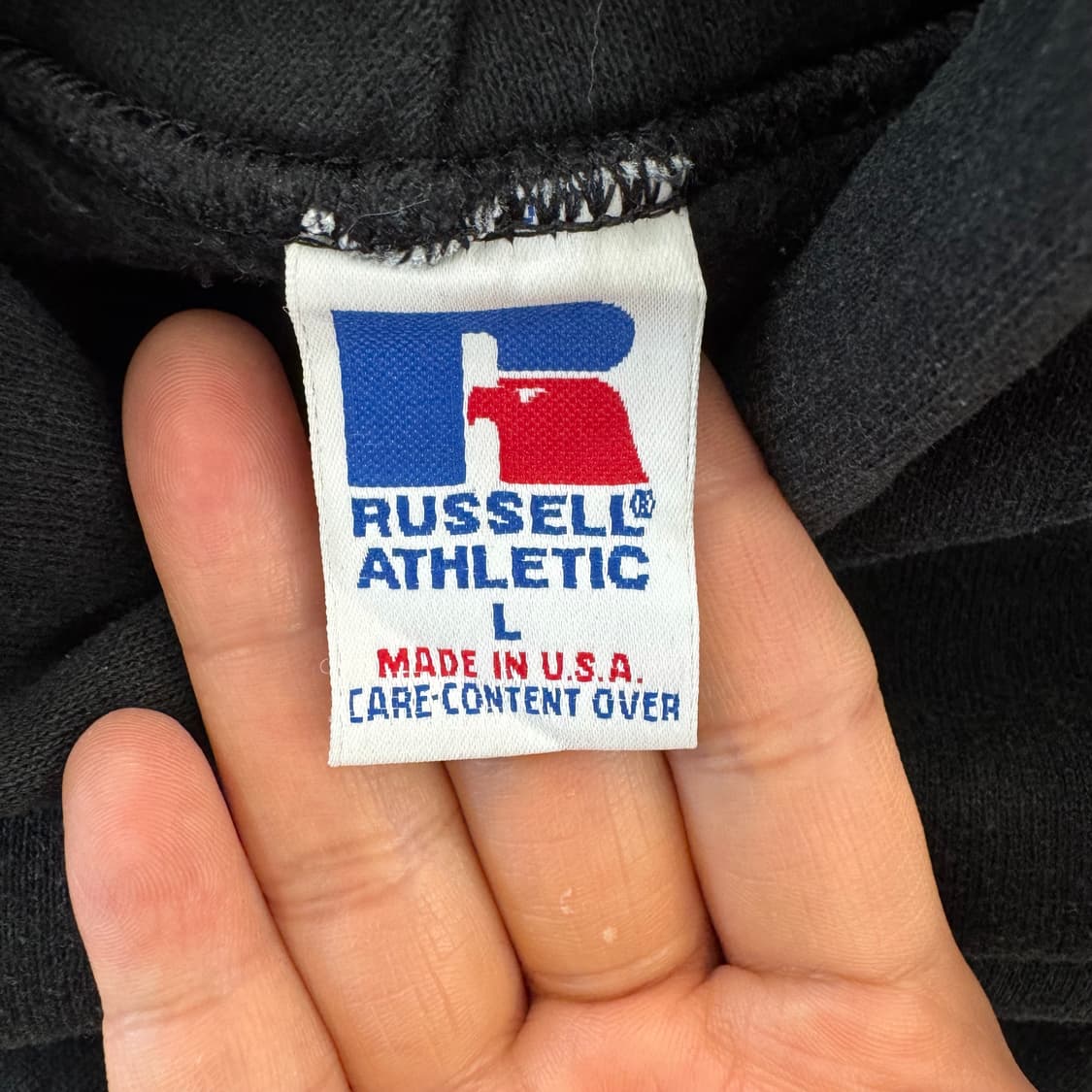 90s 러셀 빈티지 스웻 후드티 made in USA (L)    상품이미지6