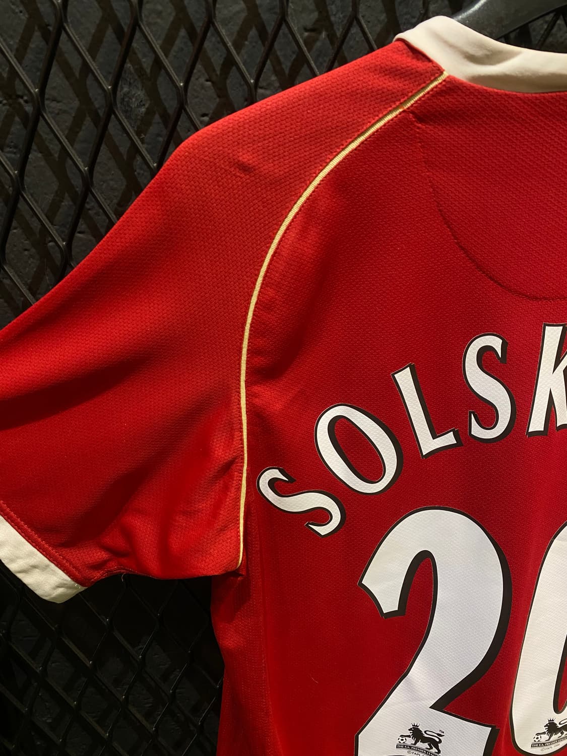 06/07 맨유 홈 솔샤르 (S) 상품이미지5