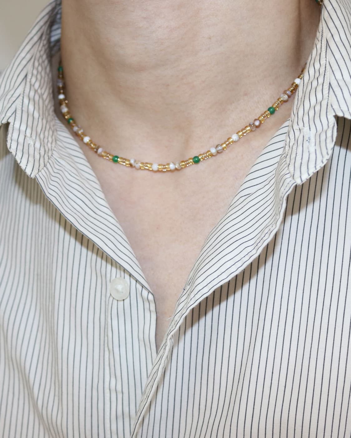 멀티 비즈 목걸이 ( Y ver ) 상품이미지4