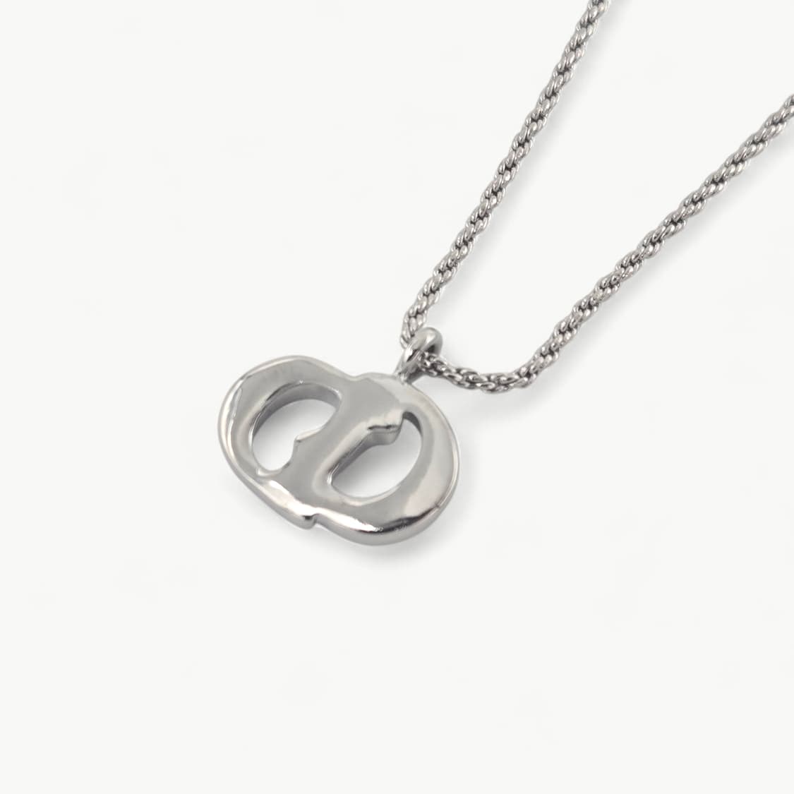 디올  라지 CD로고 로프체인 목걸이 상품이미지7