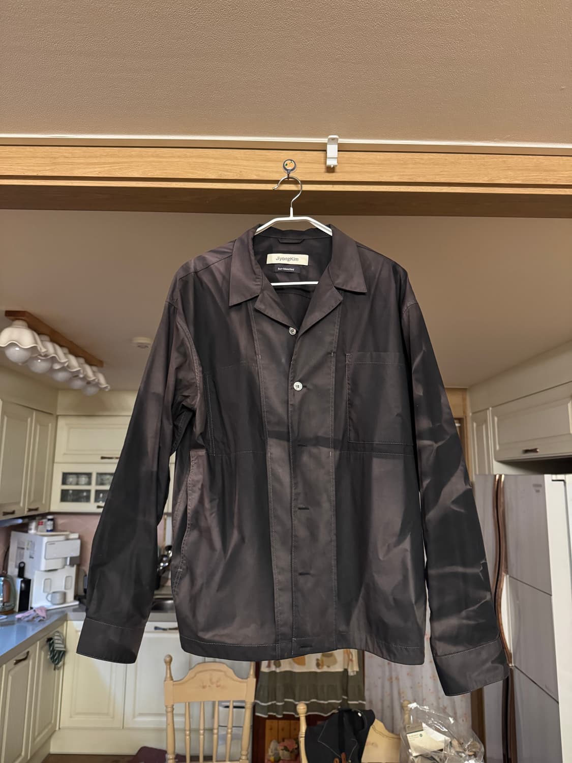 25SS 셔츠 자켓 블랙 상품이미지1