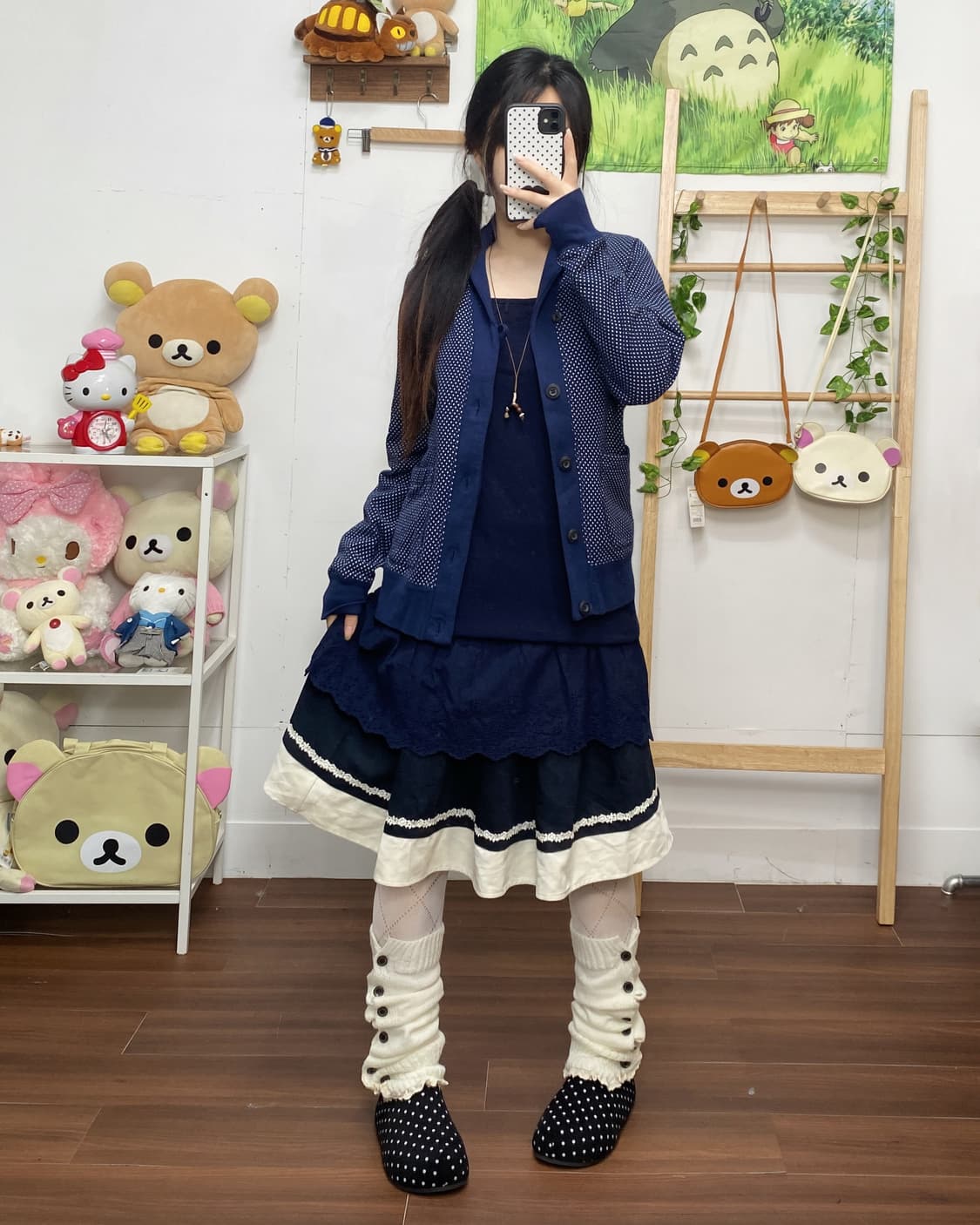 ꒰ঌ 플러피 네이비 세트 ໒꒱ 상품이미지2