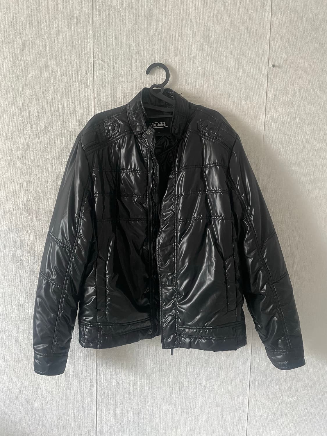 Von Dutch 유광 경량패딩 상품이미지1