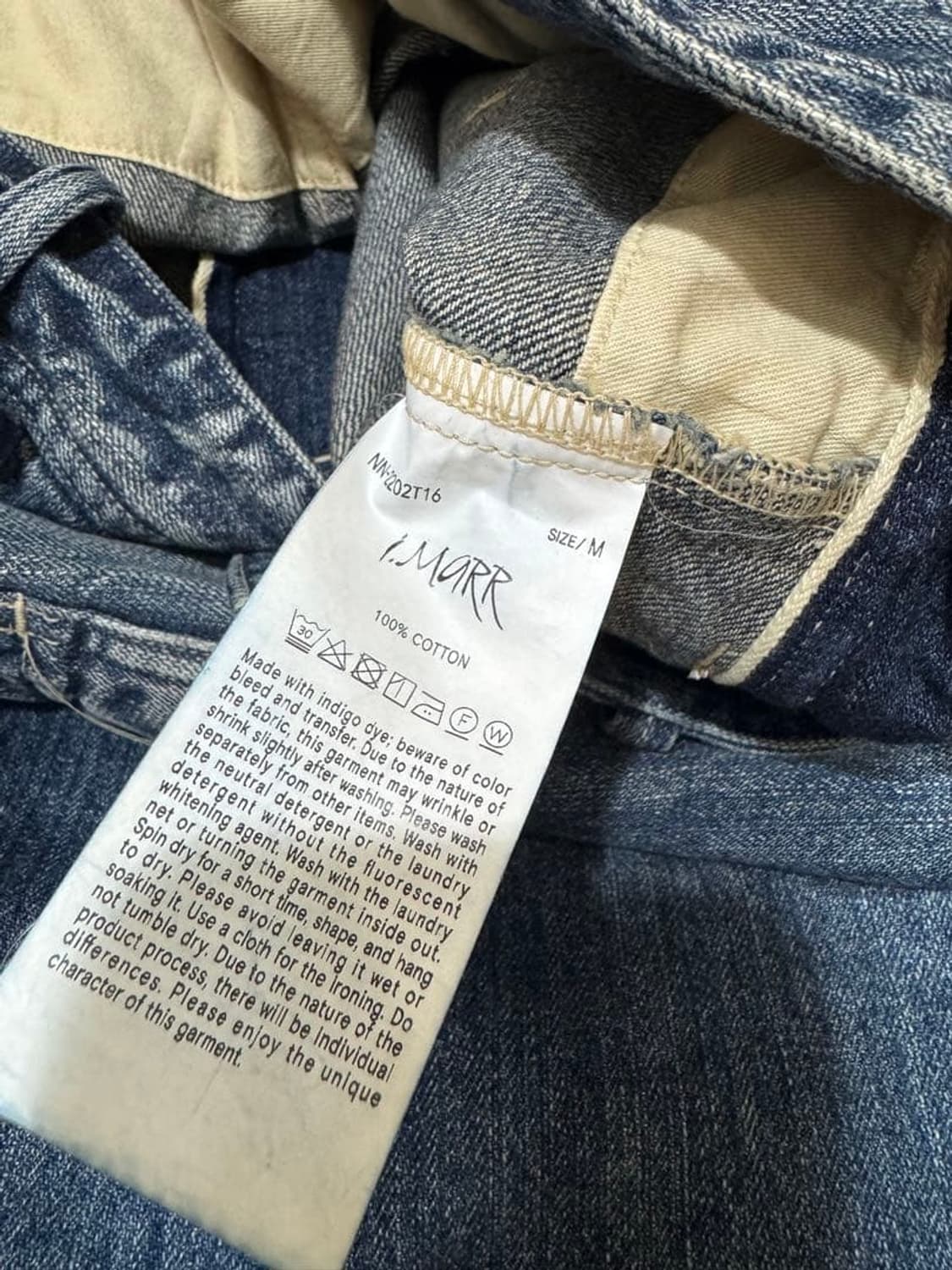 25fw I.MARR DISTRESSED DENIM  상품이미지5