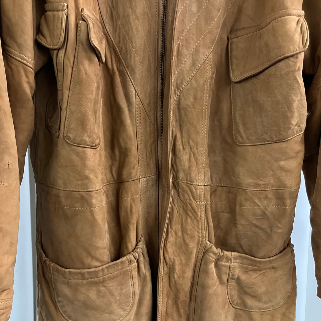 MACALISTERS 브라운 스웨이드 자켓  상품이미지5