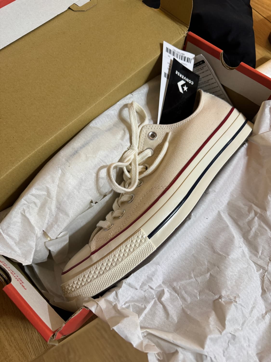 [290] 컨버스 척 70 로우 파치먼트 새상품 상품이미지1