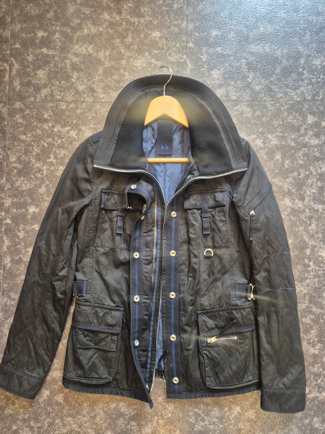 이탈리아#알레그리(#allegri)의 남성용 퀄팅 자켓 상품이미지1