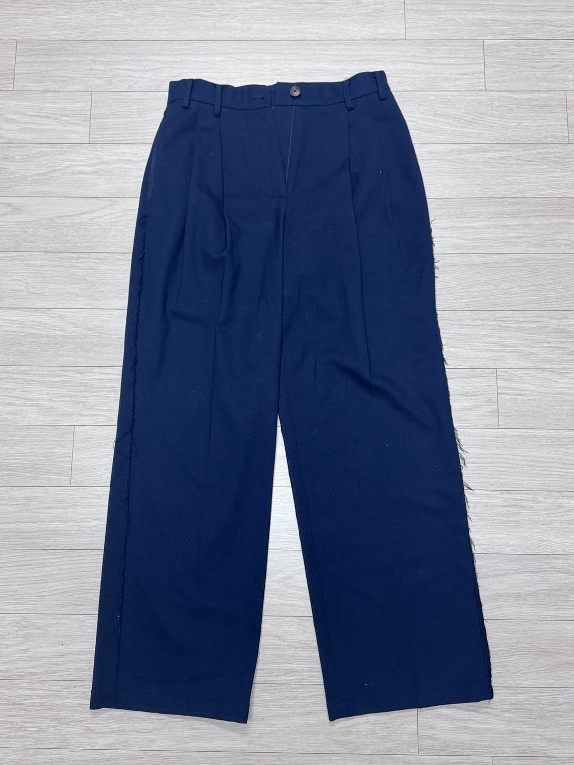 마뗑킴 네이비 슬랙스 M 상품이미지1