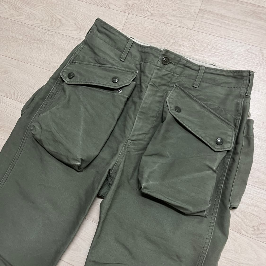 [30] 엔지니어드가먼츠 노르웨이지안 팬츠 올리브 엔가 상품이미지2