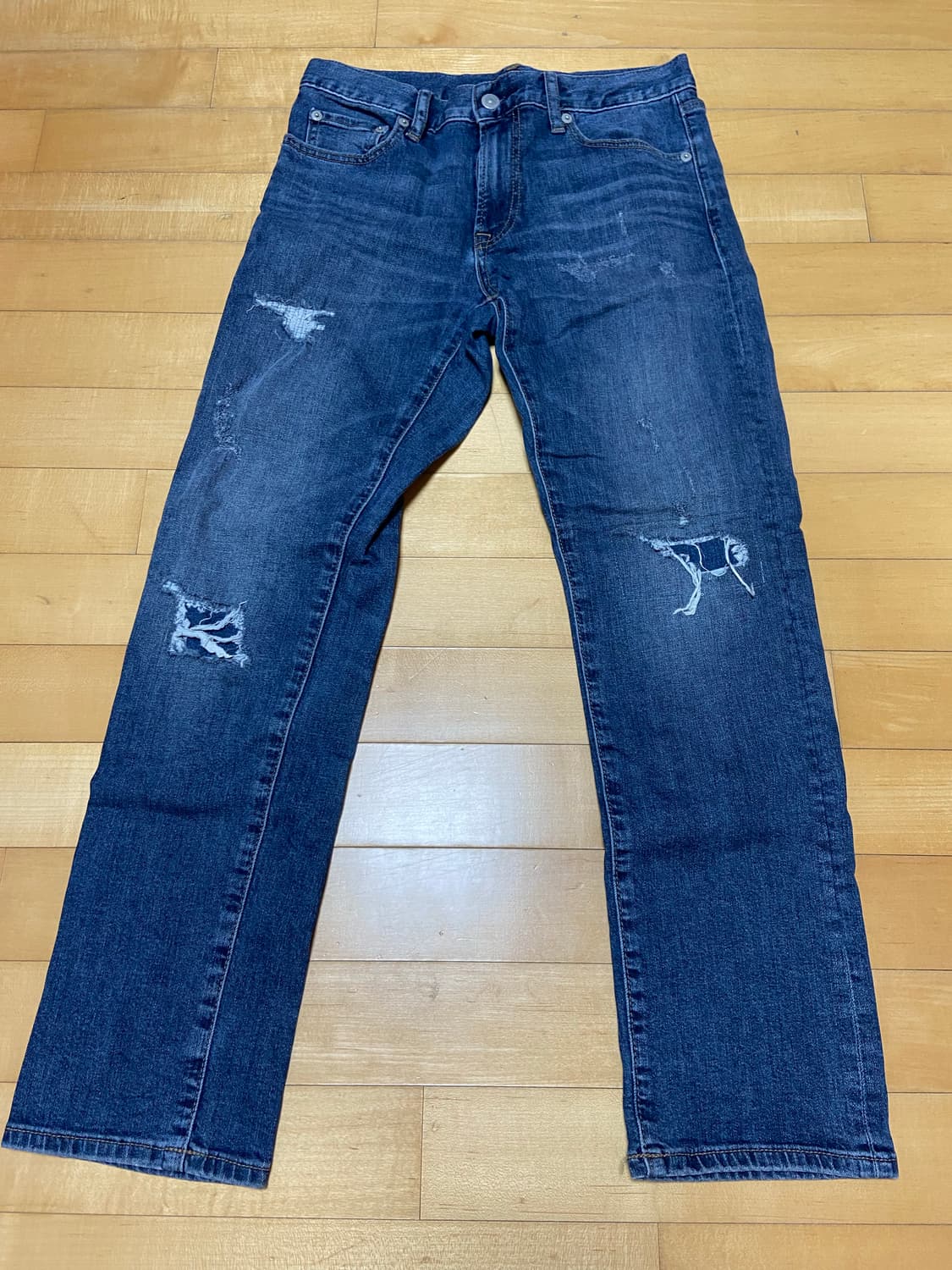 유니클로 슬림스트레이 진 28인치 상품이미지1