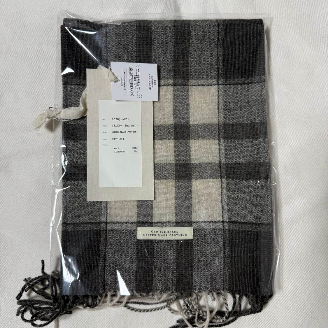 [OS, 새상품]올드조 25FW AMISH PATTERN STALL 상품이미지7