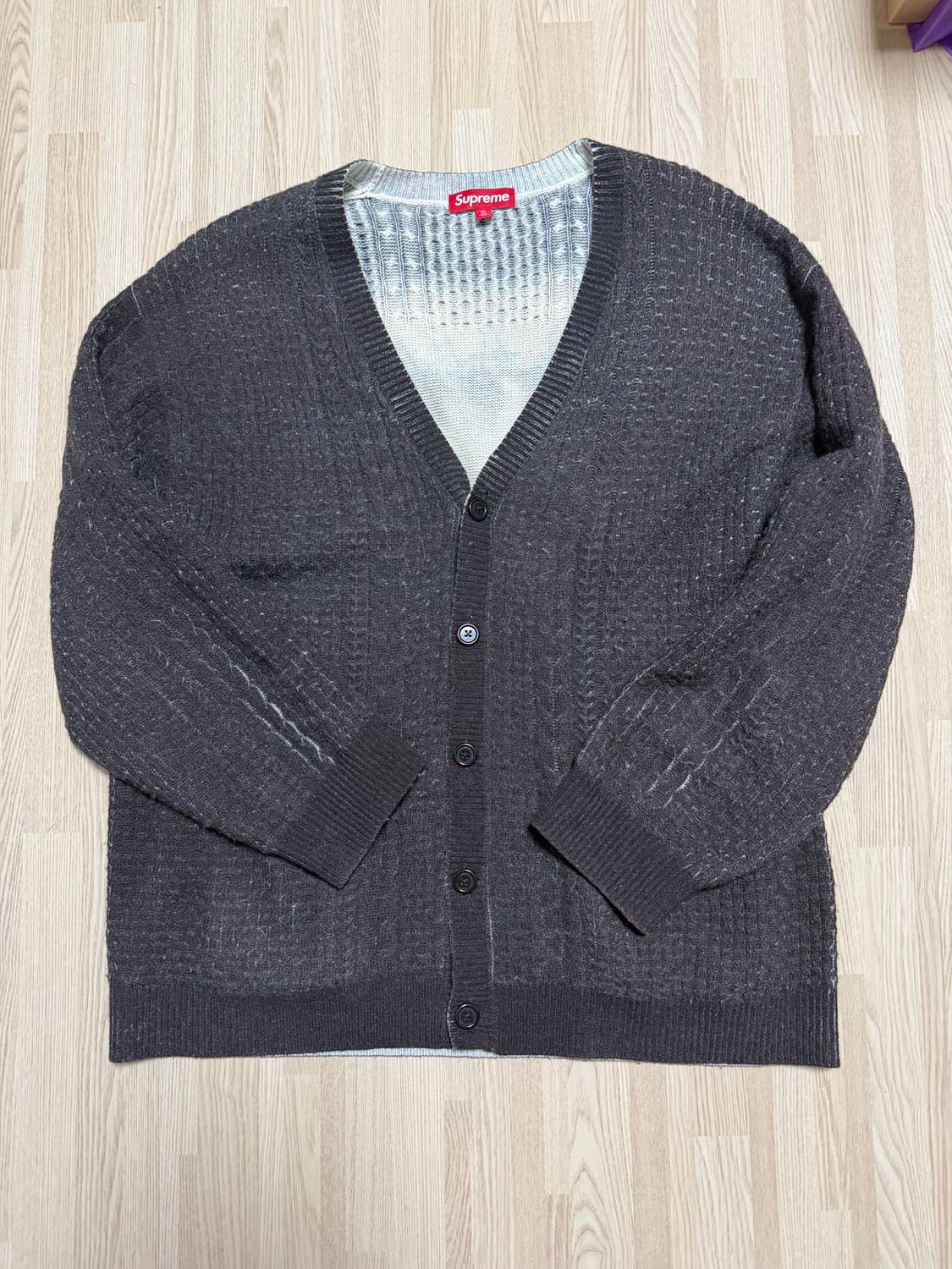 슈프림 x 제인스 어딕션 가디건 블랙 - 24FW XL 상품이미지2