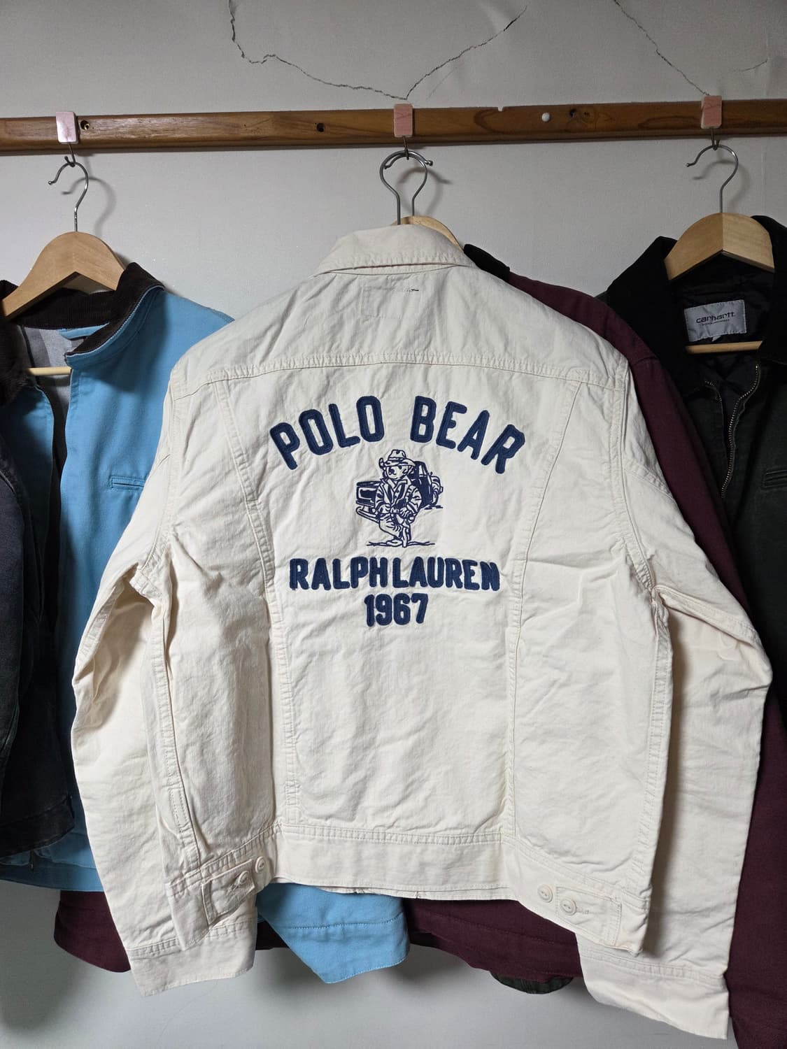 폴로 랄프로렌 폴로 컨트리 베어 자수 트러커 자켓 상품이미지5