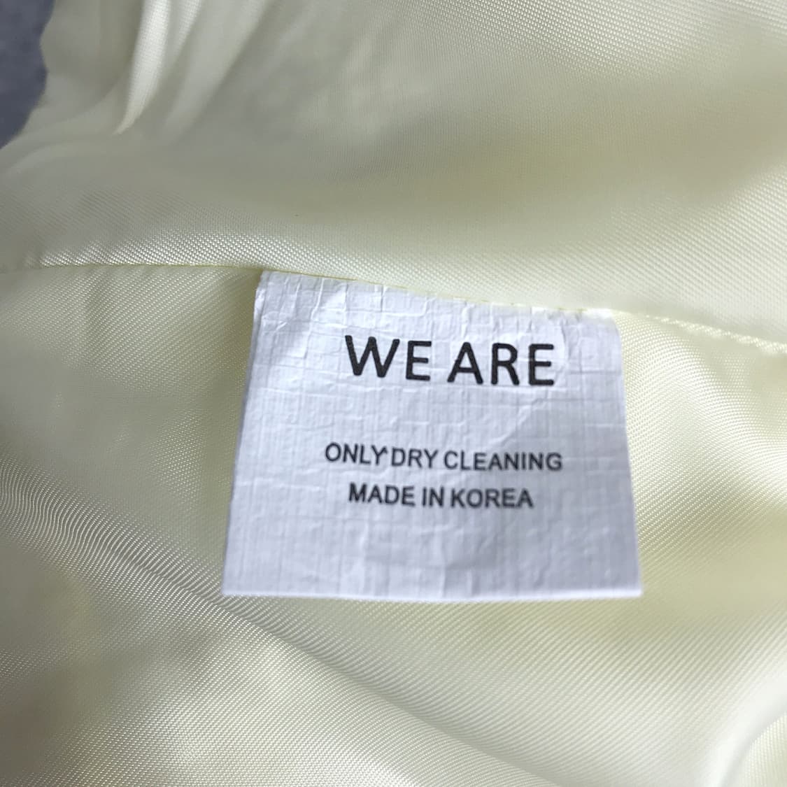 WE ARE 위아 트위드 크롭 숏 자켓 상품이미지6