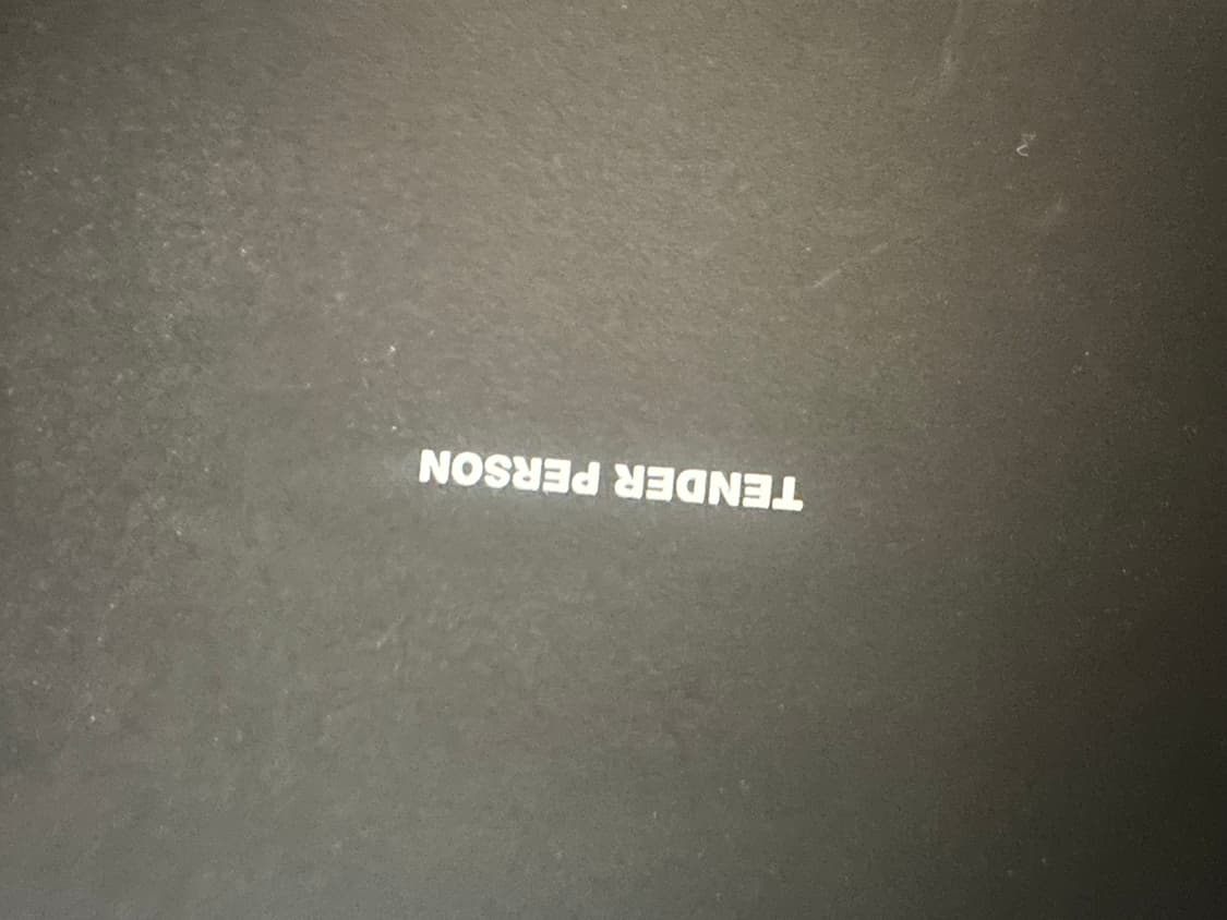 [260/1회착] TENDER PERSON 플레임 로퍼 블랙 상품이미지3