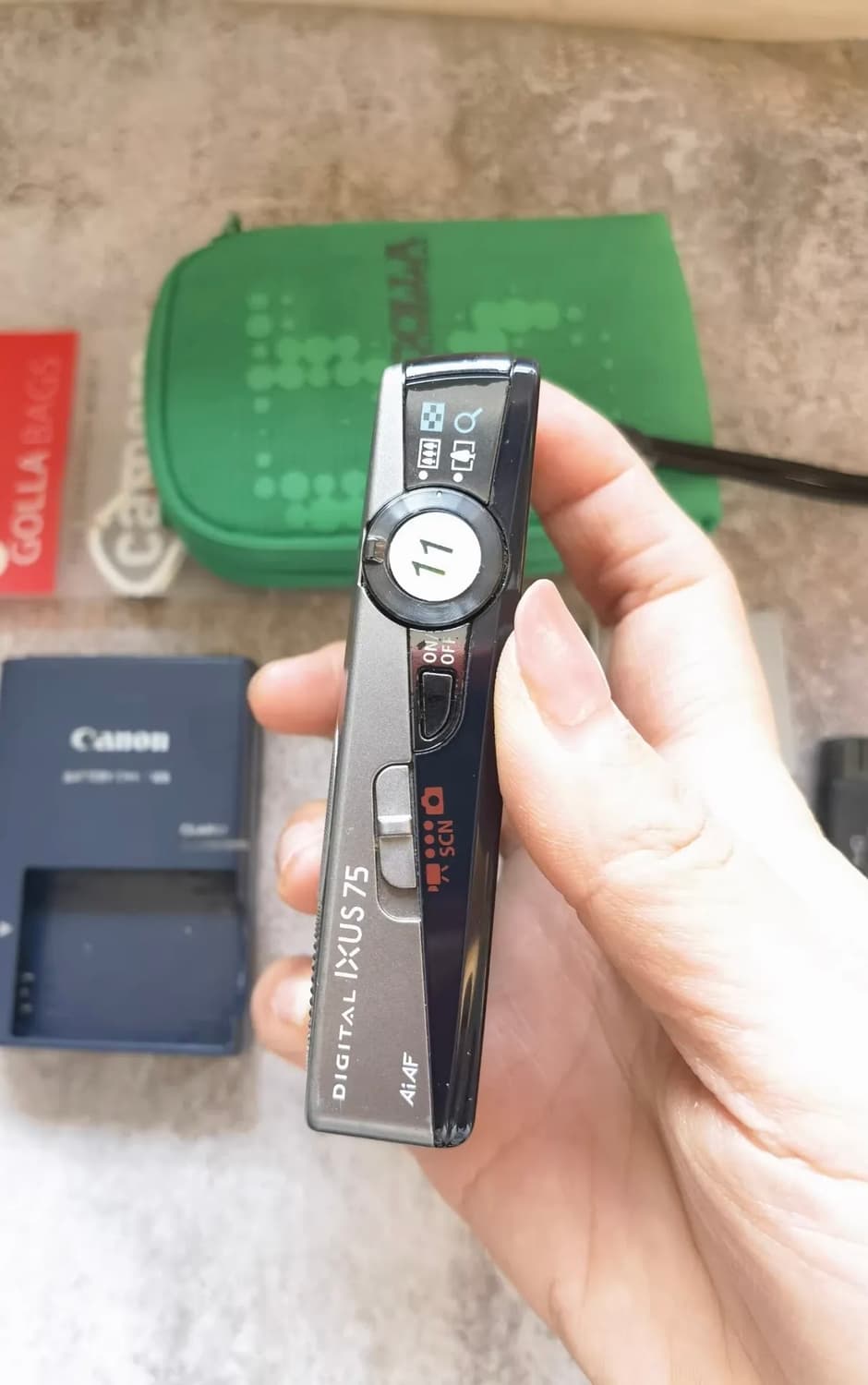 캐논 익서스 75 CANON IXUS 75 빈티지 디지털카메라 디카 상품이미지8