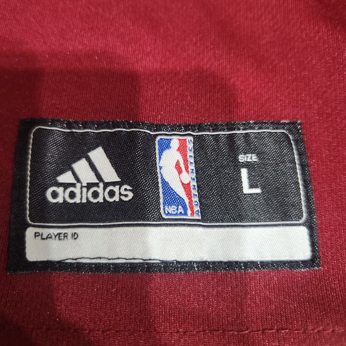[L]아디다스 버건디 르브론제임스 져지 상품이미지8