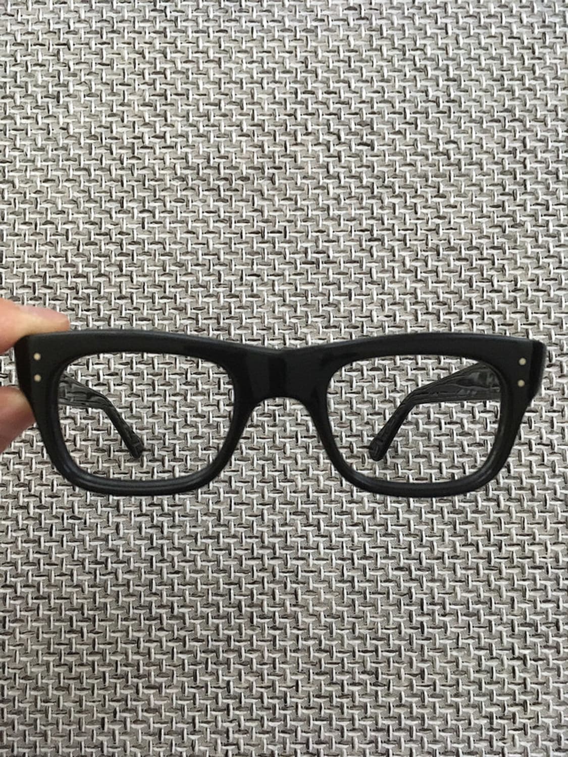 50s Black vtg france eyewear No.1 상품이미지6