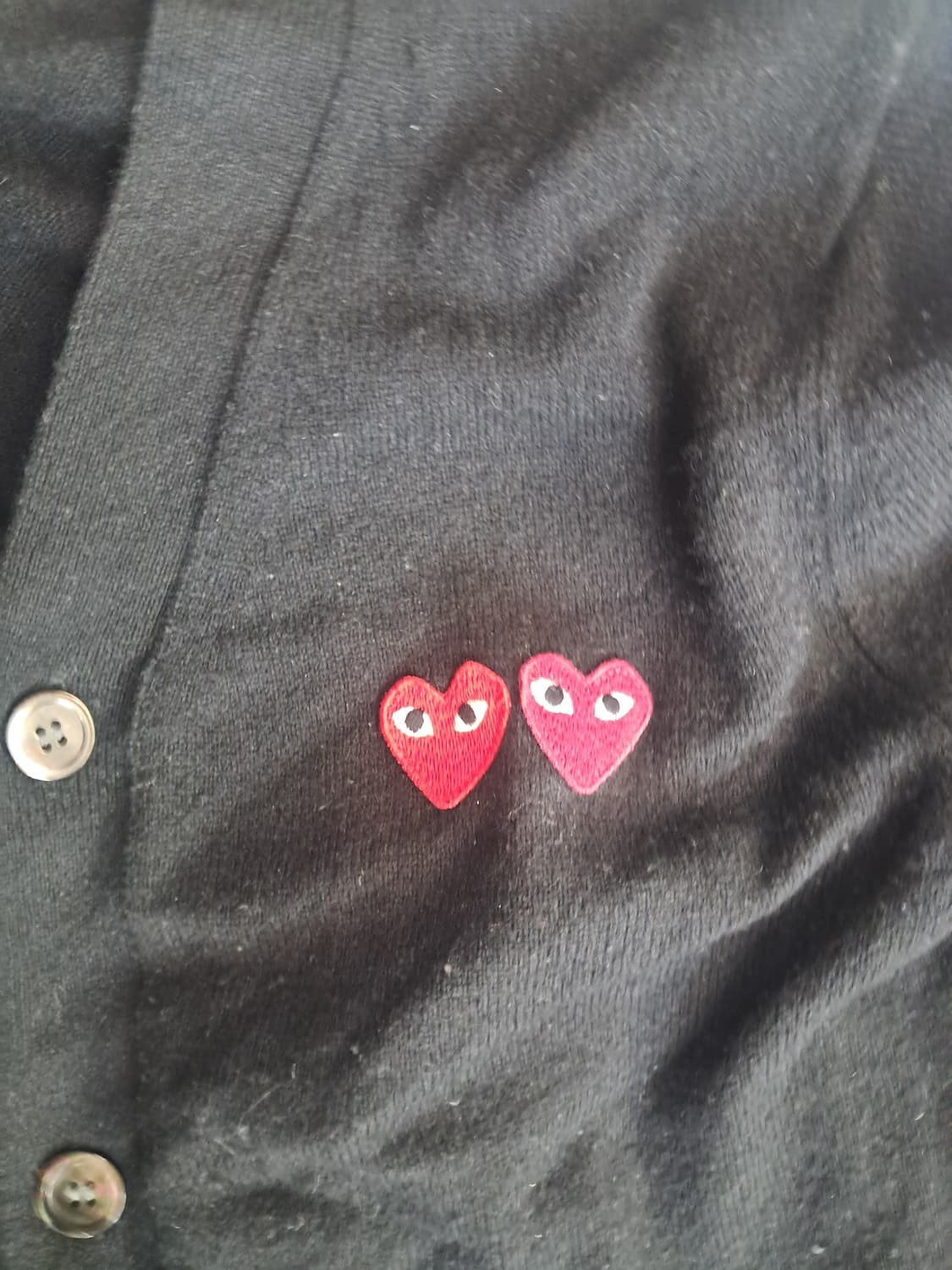 꼼데가르송 더블와펜 가디건 상품이미지2