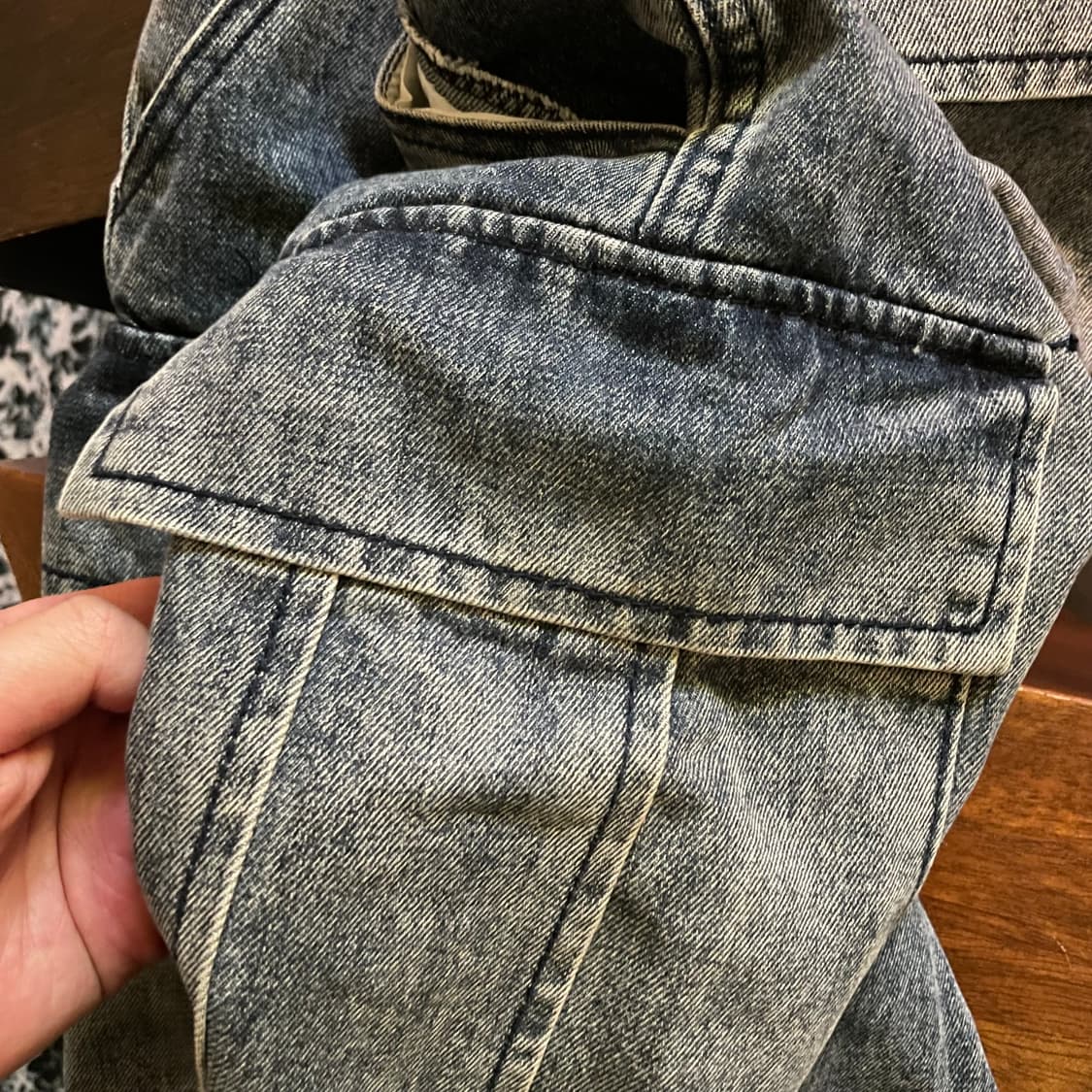 Vintage cargo bermuda shorts 상품이미지3