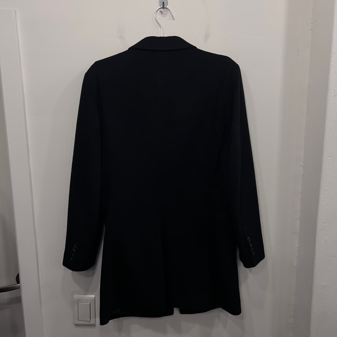 버튼 옴므 케시미어블랜드 클래식 투버튼 롱코트 상품이미지5