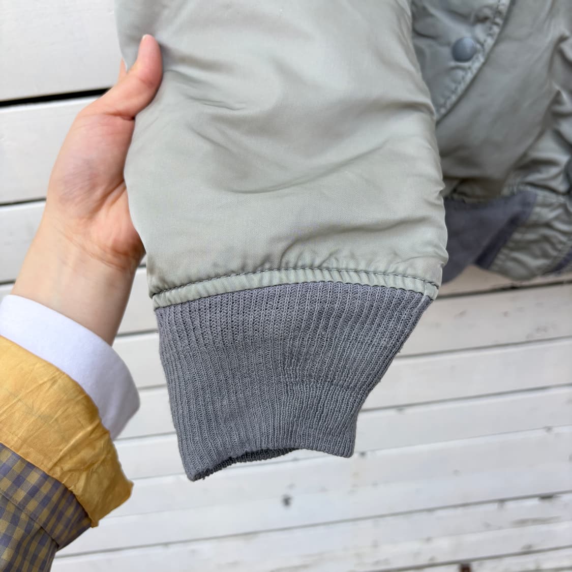 Alpha 90s 알파 made in usa MA-1 자켓 상품이미지5