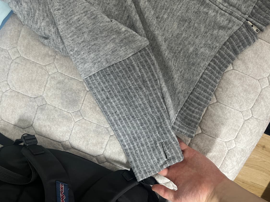 해칭룸 레이어 가디건 m.grey(4) 상품이미지5