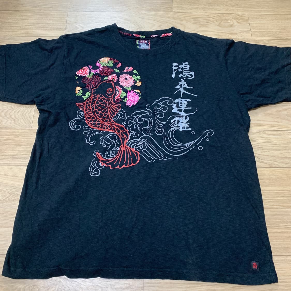3XL) C.P.S. 일본 오리엔탈 잉어 티셔츠 상품이미지1