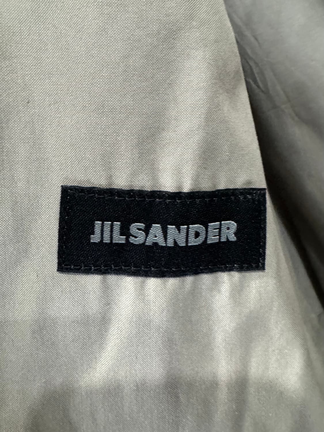 Jil Sander 트렌치 코트 50사이즈 정품 상품이미지4