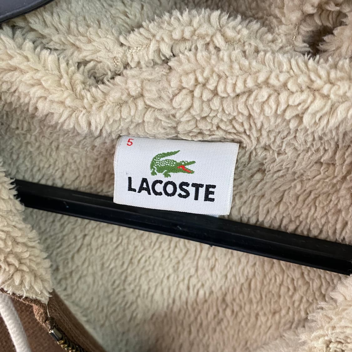 5 라코스테 브라운 폭닥 후드집업 상품이미지2